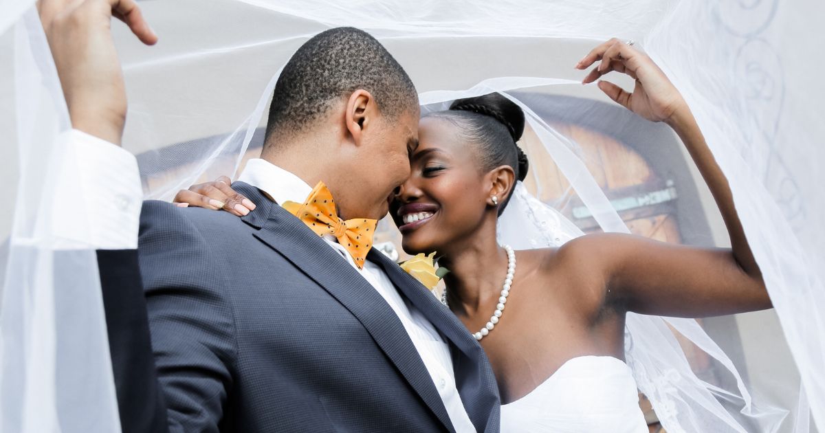 Couple getting married.